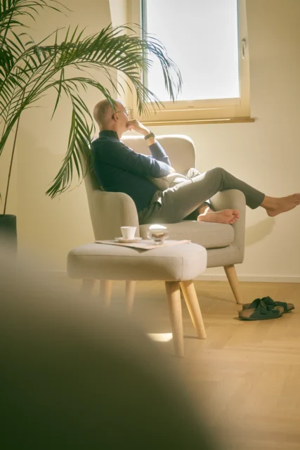 Privé therapiekamer bij Paracelsus Recovery voor borderline persoonlijkheidsstoornis behandeling