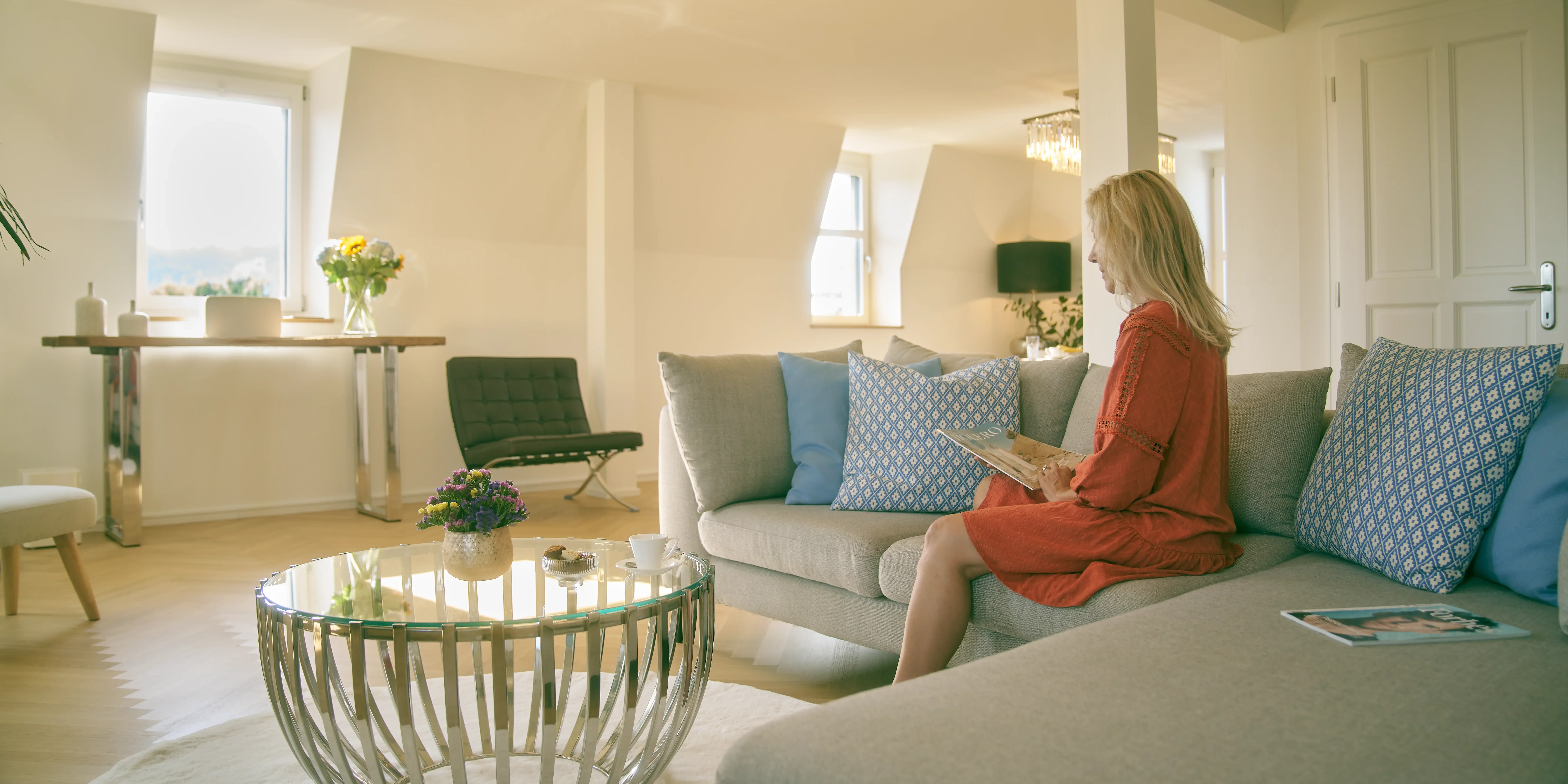 Paracelsus Recovery luxe penthouse met uitzicht op het Meer van Zürich