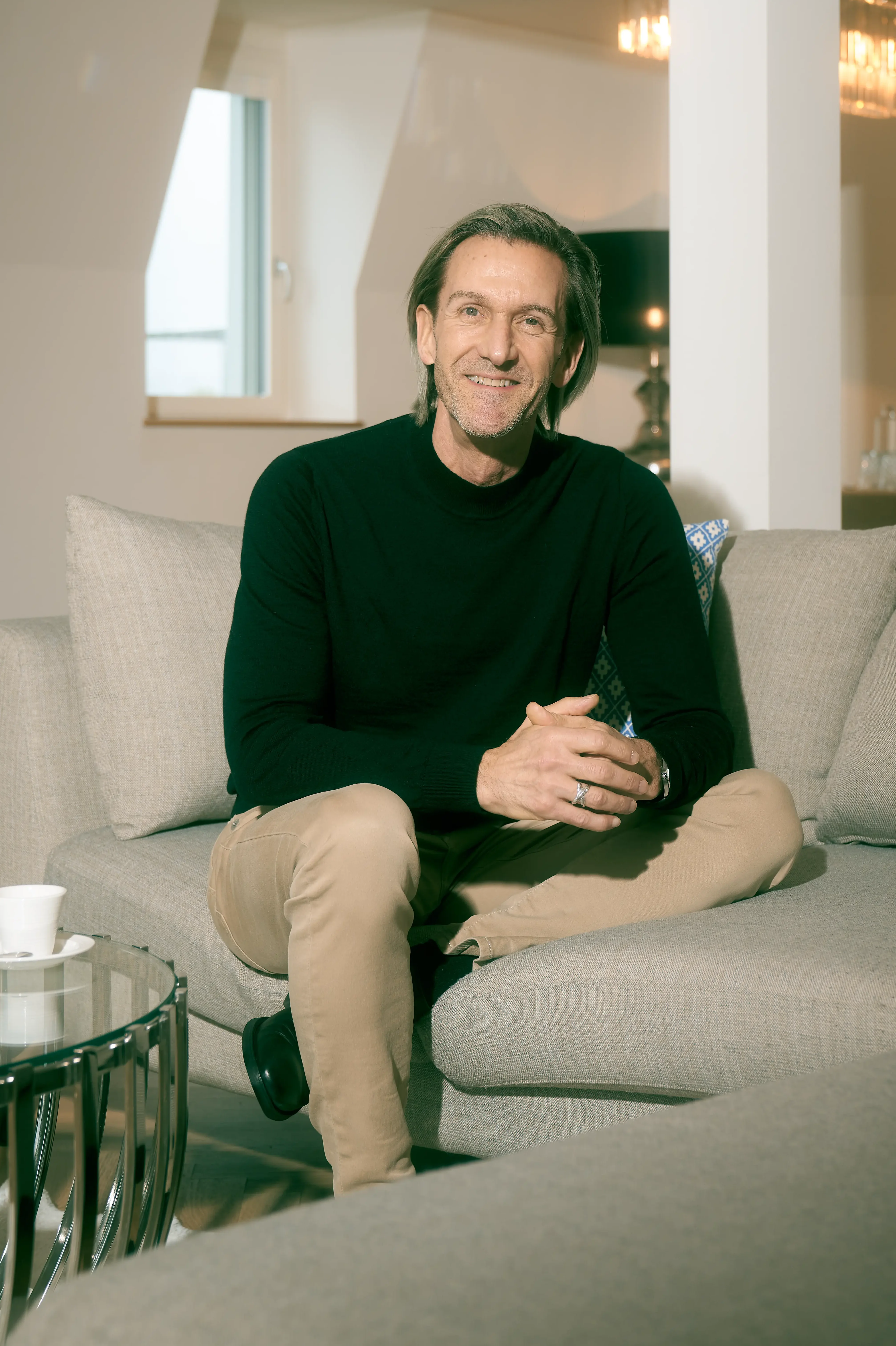 Portret van David Fenn, Inwonende Therapeut