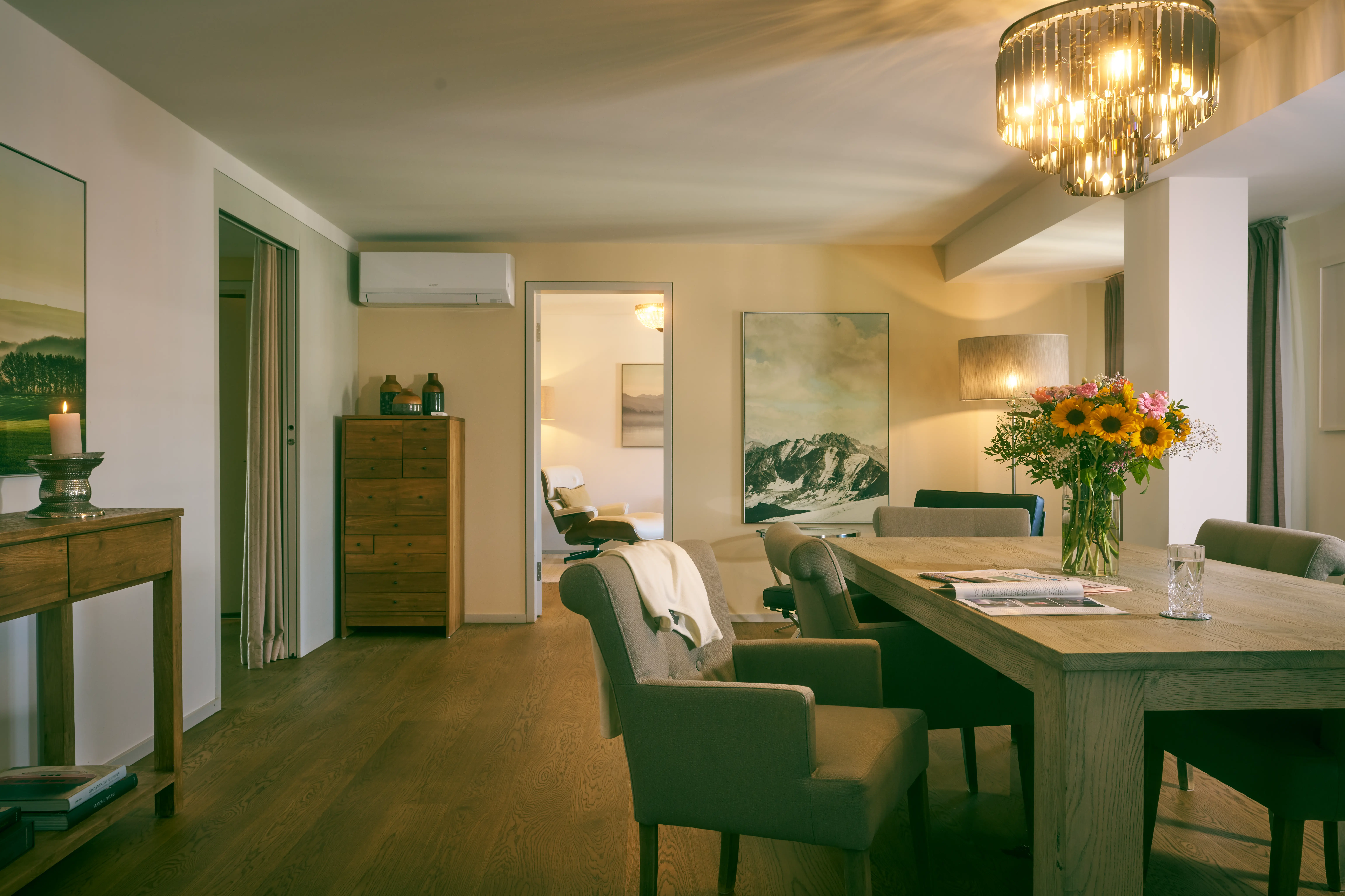 Luxueuze badkamer in het Harmonia-verblijf