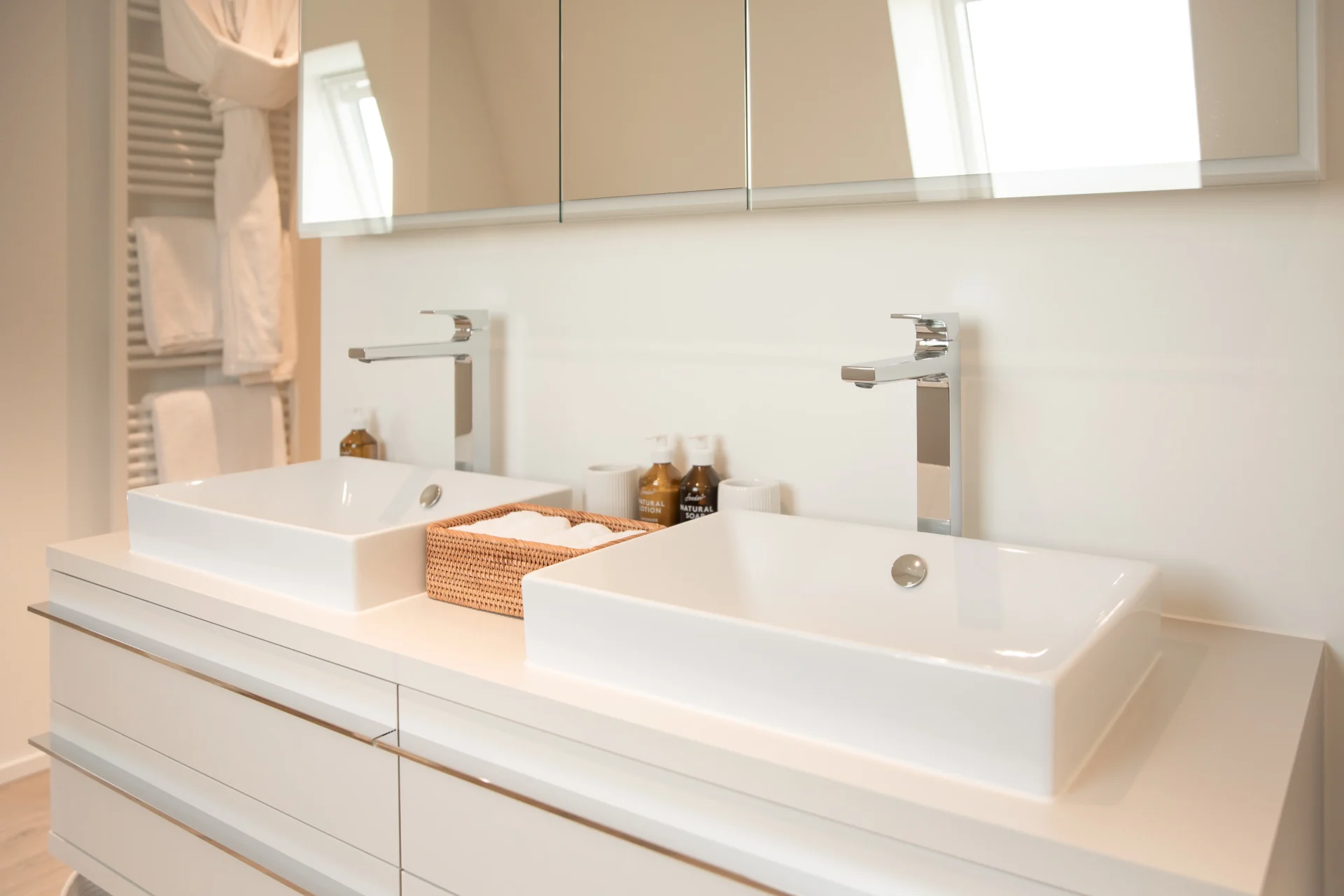 En-suite badkamer in de Serenitas luxe residentie