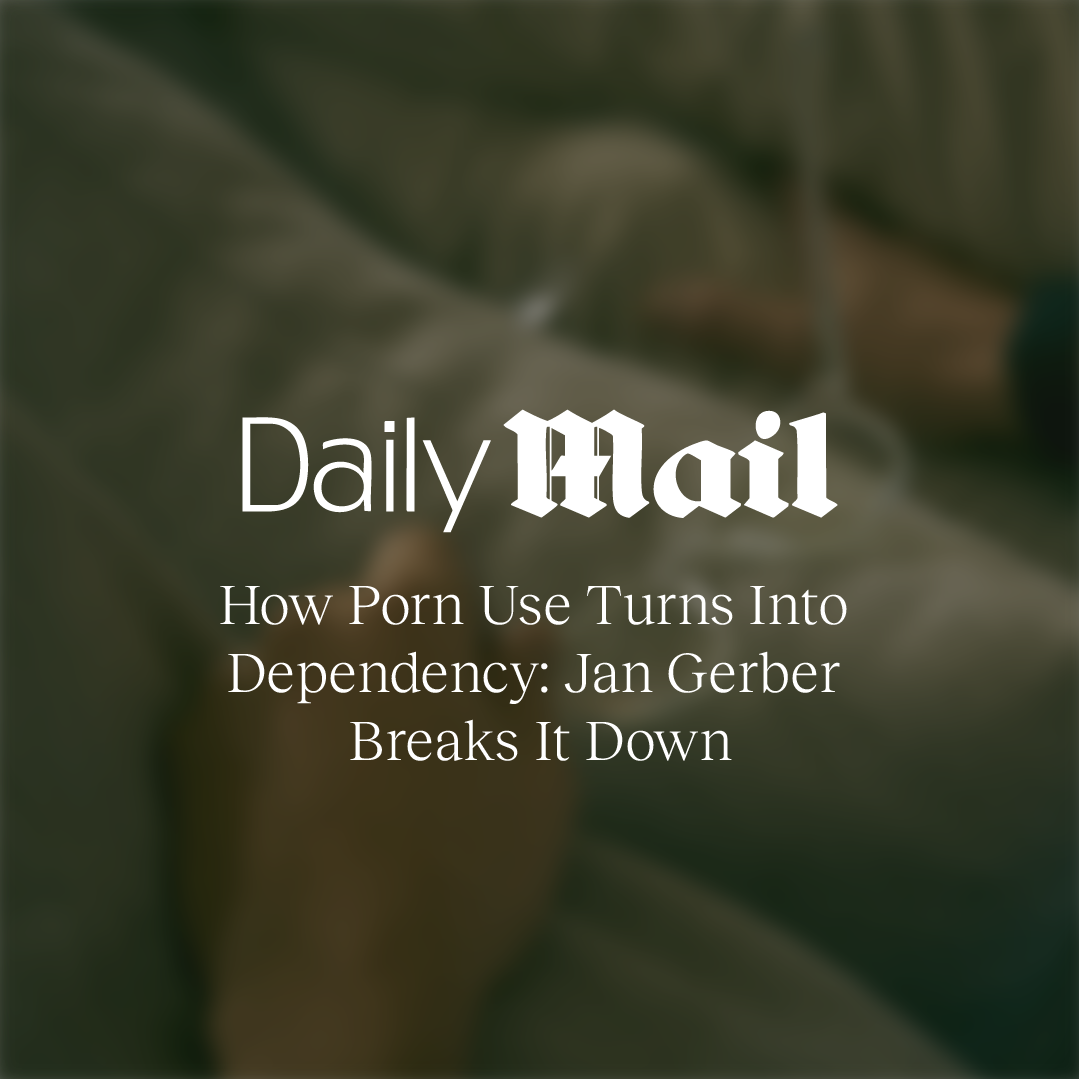 Jan Gerber shares warning signs of porn addiction – the Daily Mail