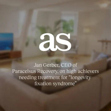 Jan Gerber, CEO van Paracelsus Recovery, over toppresteerders die behandeling nodig hebben voor levensduurobsessie-syndroom – Diario AS