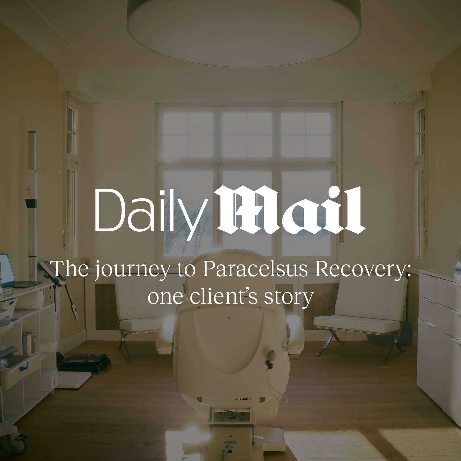 De weg naar Paracelsus Recovery: een cliënt vertelt – Daily Mail